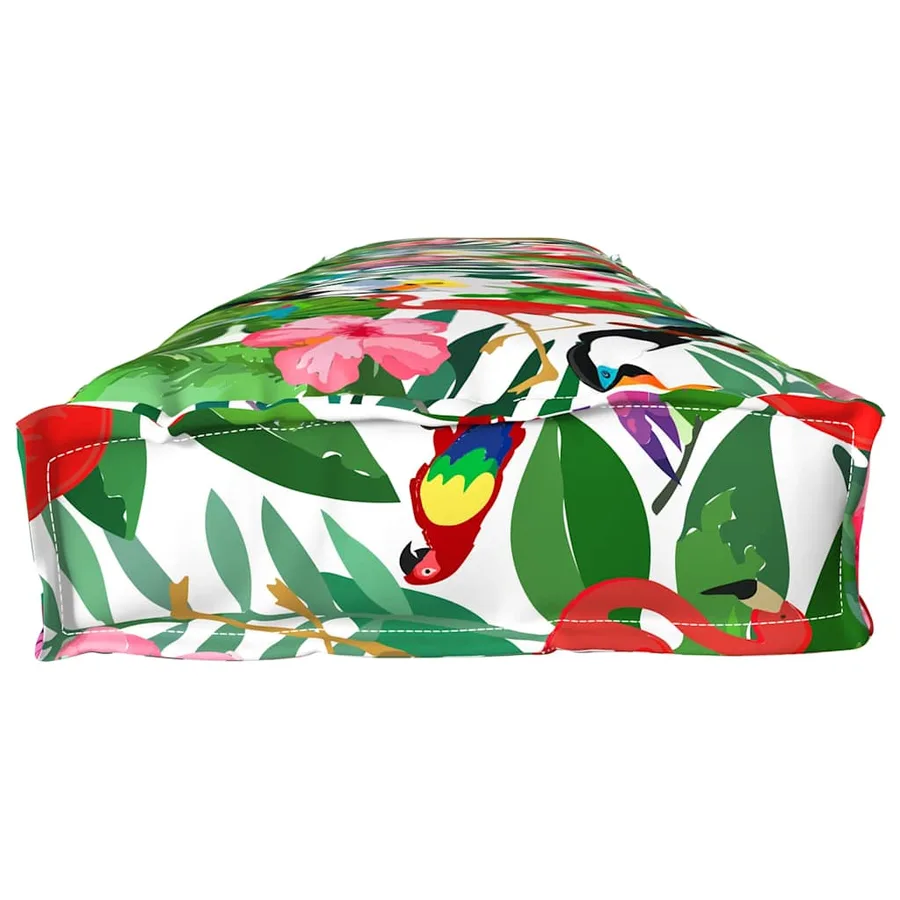 Coussin de palette Floral Jungle tropicale 200 x 40 x 8 cm - 7