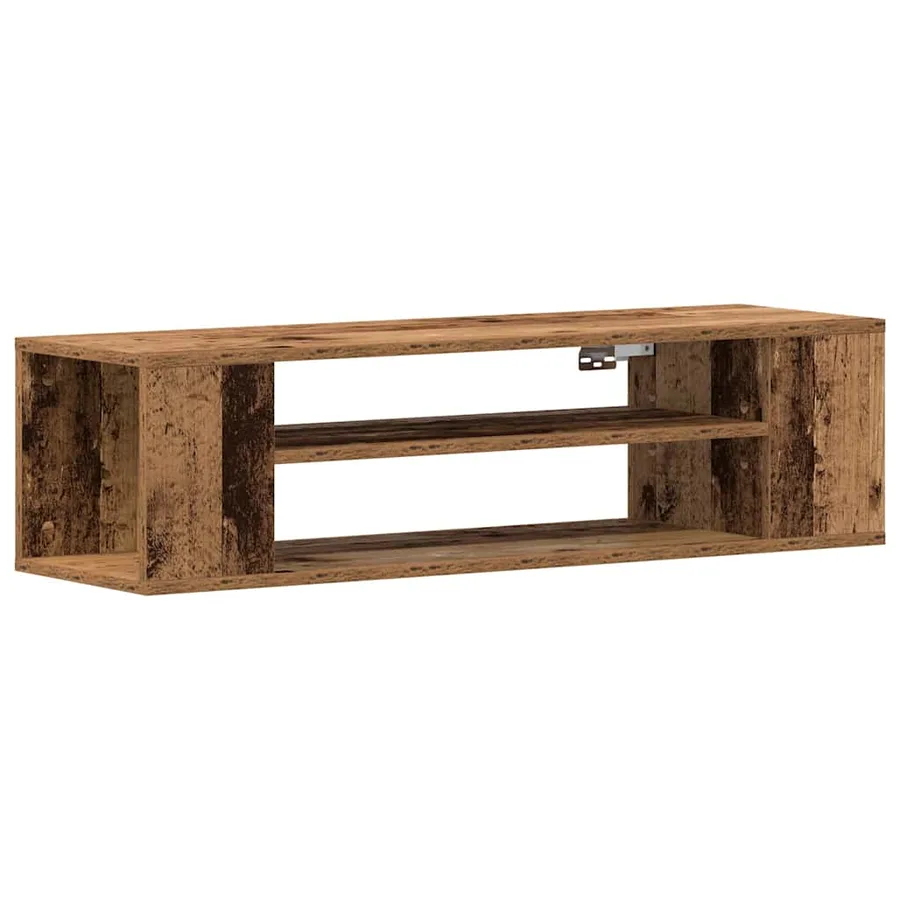 Meuble TV Bois ancien 100 x 30 x 26,5 cm Bois d'ingénierie - 2
