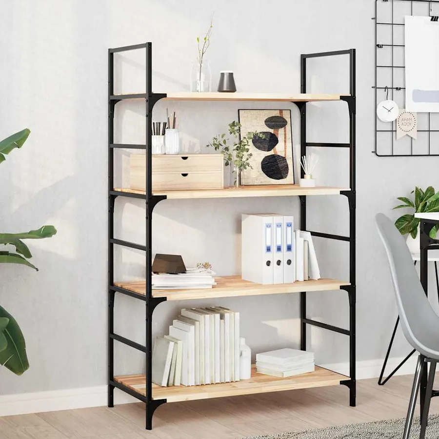 Étagères flottantes 2 pcs 80x40x2 cm acacia massif non traité