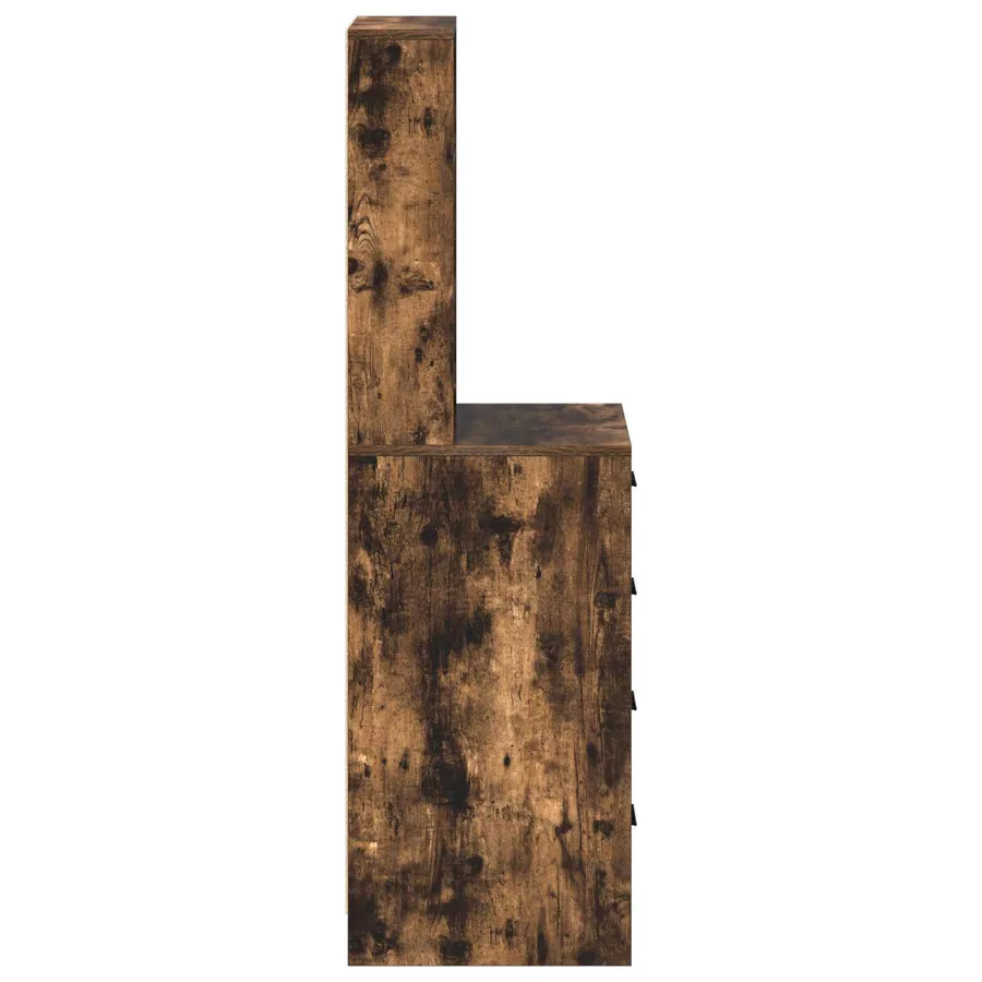 Haut Armoire Chêne fumé 40 x 41 x 135 cm Bois d'ingénierie - 5