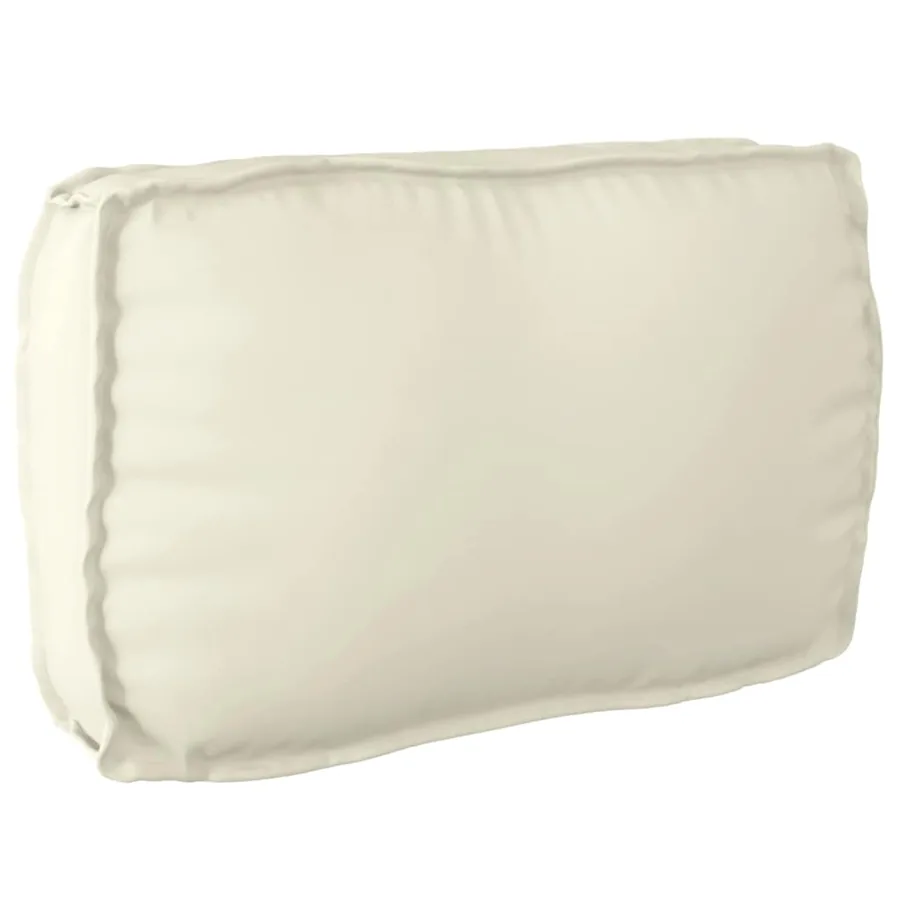 Coussin Crème 70 x 40 x 12 cm Tissu Oxford