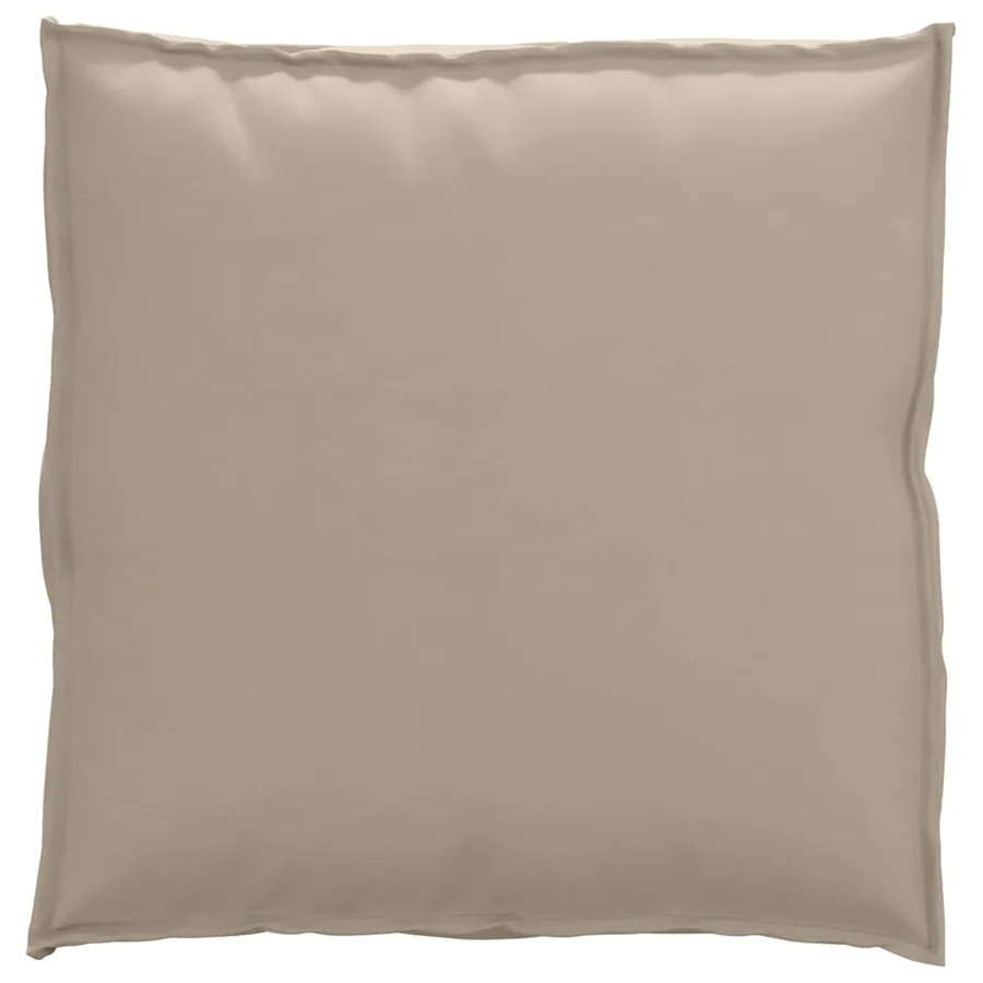 Coussin Taupe 70 x 70 x 12 cm Tissu Oxford - 6