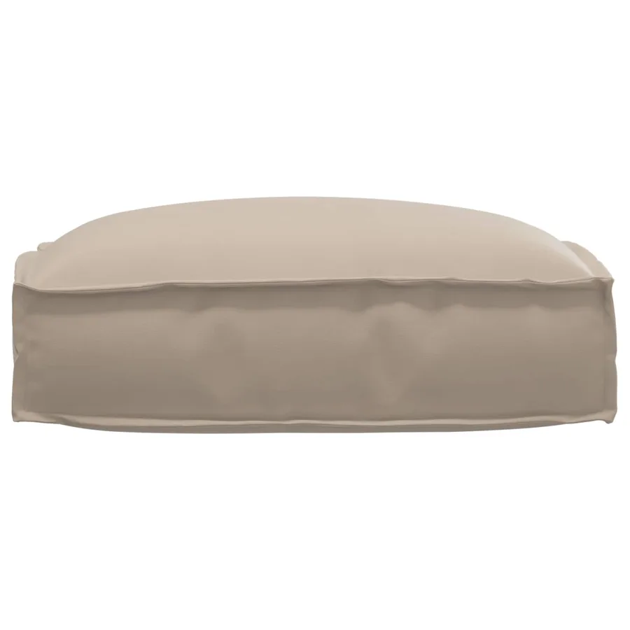 Coussin Taupe 50 x 50 x 12 cm Tissu Oxford - 4