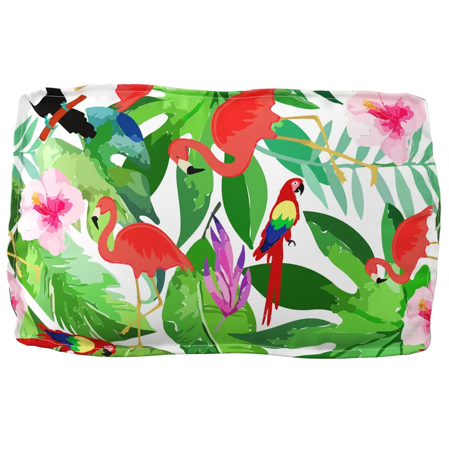 Set de coussins de palette 2 pcs Jungle tropicale Tissu Oxford - 6