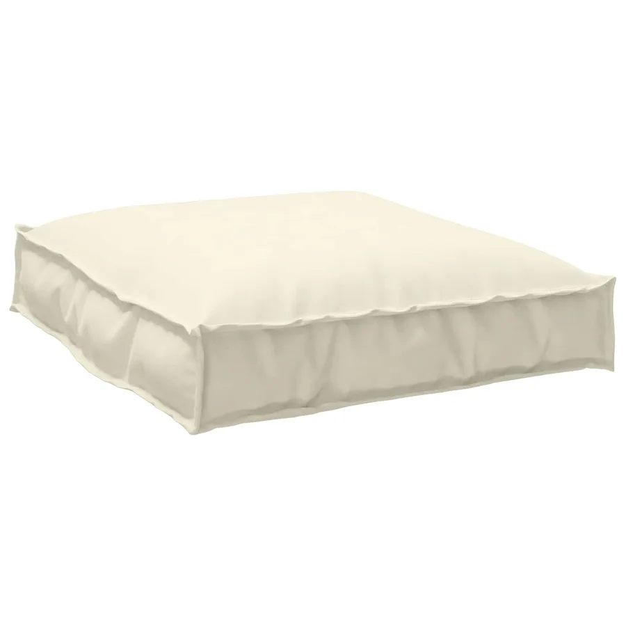 Set de coussins de palette 2 pcs Crème Tissu Oxford - 7