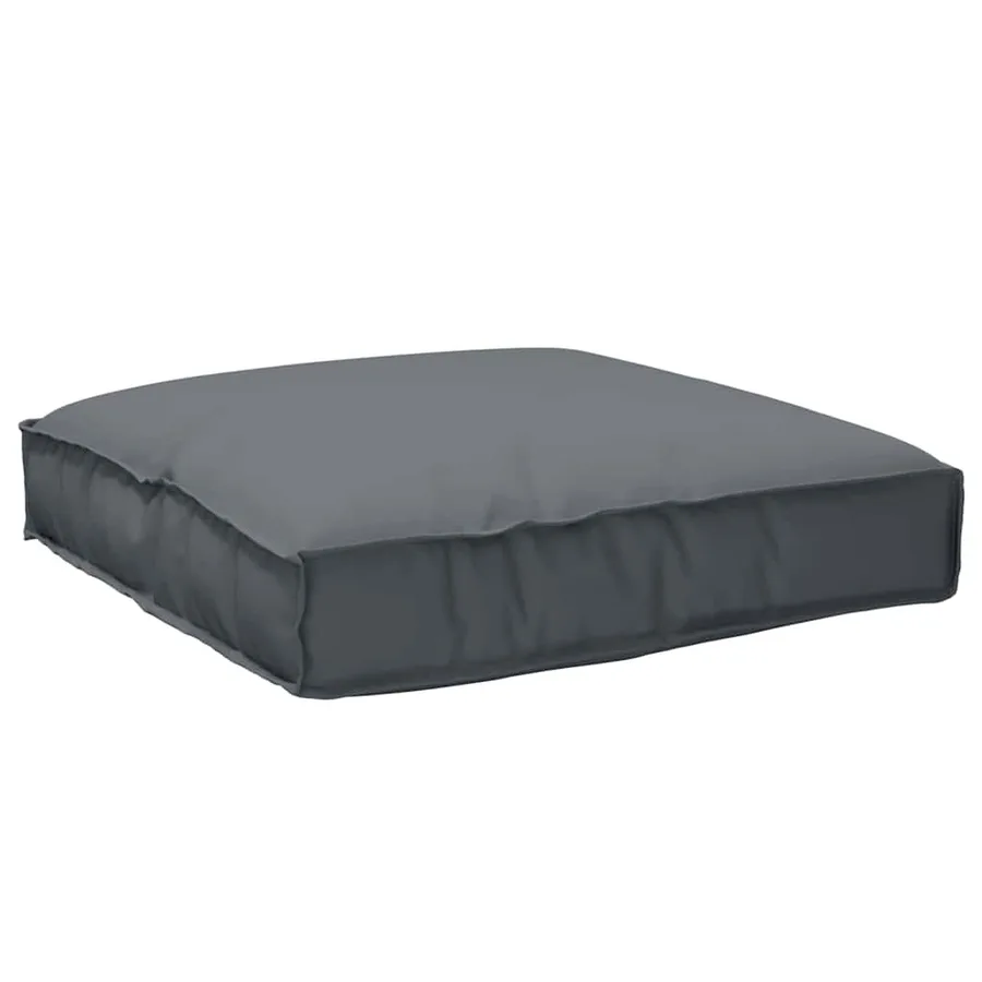 Coussin Anthracite 80 x 80 x 12 cm Tissu Oxford - 2