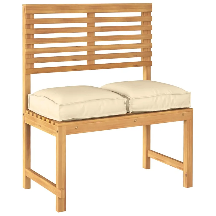 Coussin 2 pcs Beige 40 x 40 x 8 cm Tissu Oxford - 3