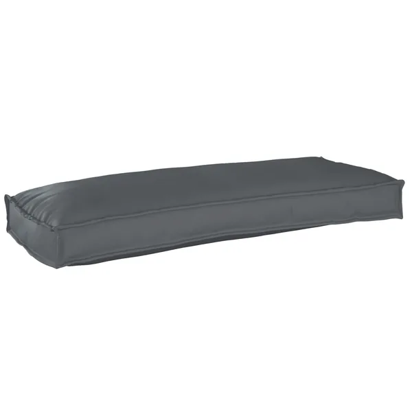 Coussin Anthracite 100 x 40 x 8 cm Tissu Oxford