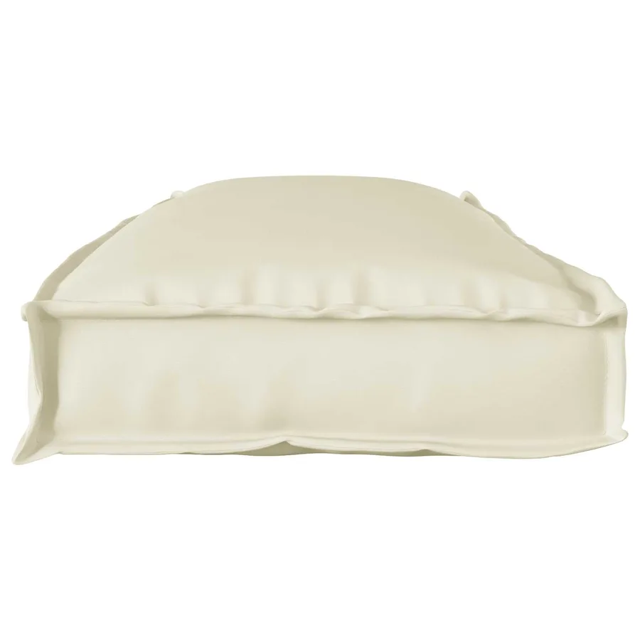 Coussin Crème 110 x 40 x 8 cm Tissu Oxford - 4