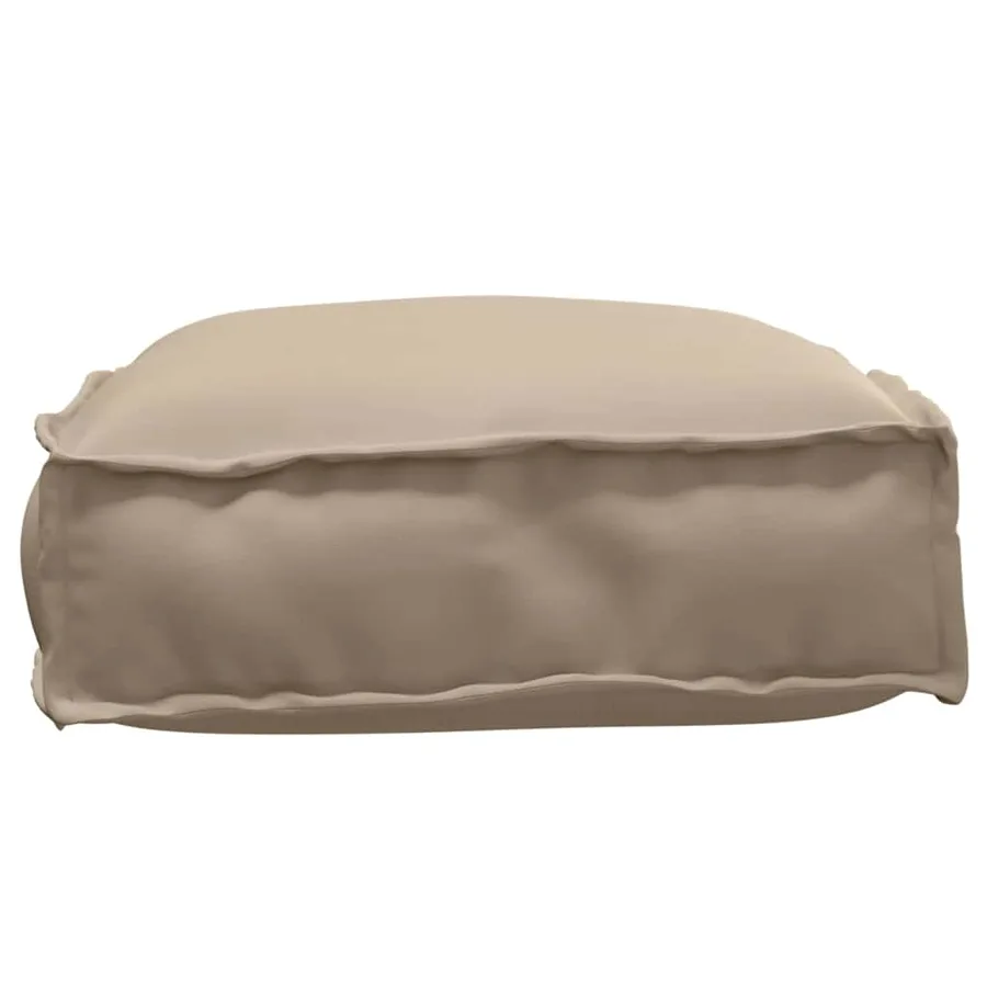 Coussin Taupe 60 x 40 x 8 cm Tissu Oxford - 4