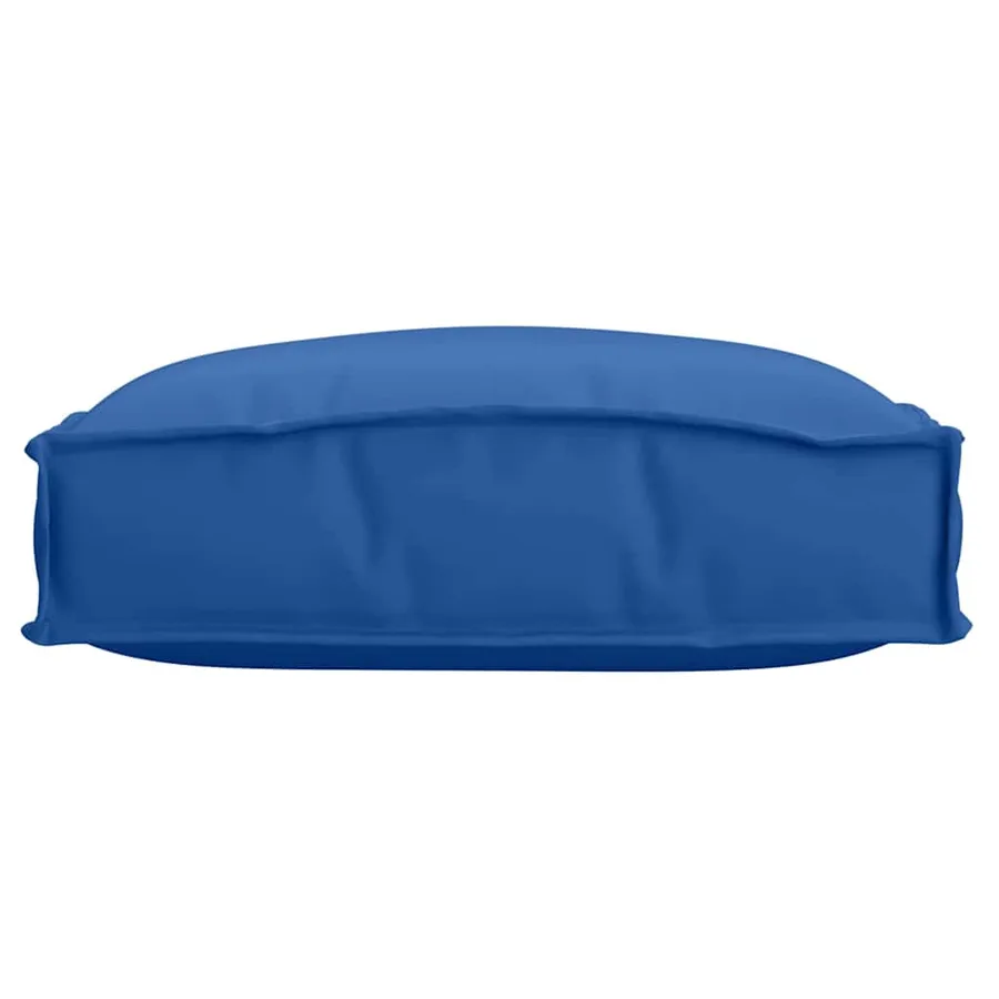 Coussin 4 pcs Bleu royal 40 x 40 x 8 cm Tissu Oxford - 6