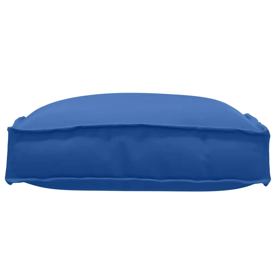 Coussin 4 pcs Bleu royal 40 x 40 x 8 cm Tissu Oxford - 7