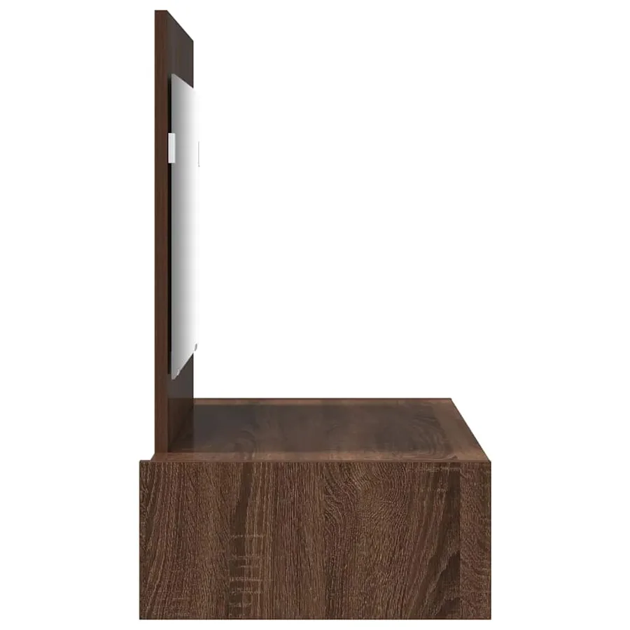 Table de Toilette Marron 83 x 40 x 70 cm Bois d'ingénierie - 7