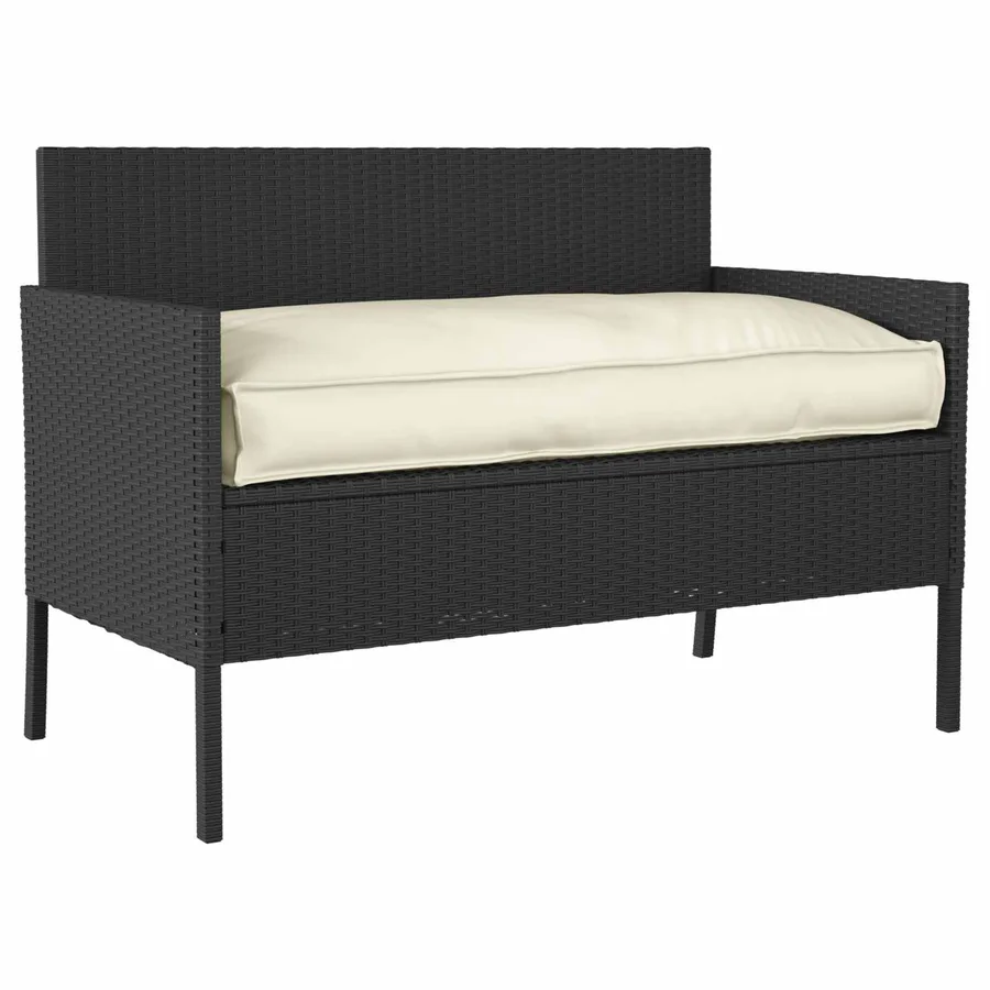 Coussin Crème 120 x 60 x 12 cm Tissu Oxford - 2