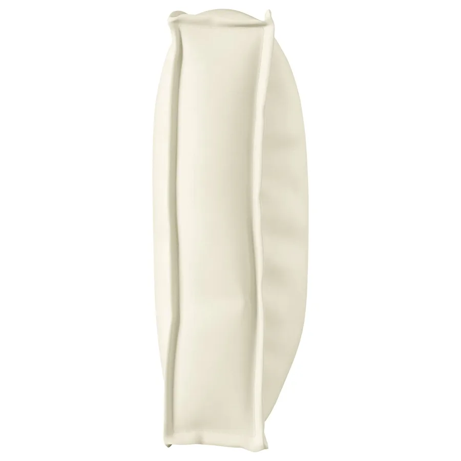 Coussin Crème 120 x 60 x 12 cm Tissu Oxford - 5