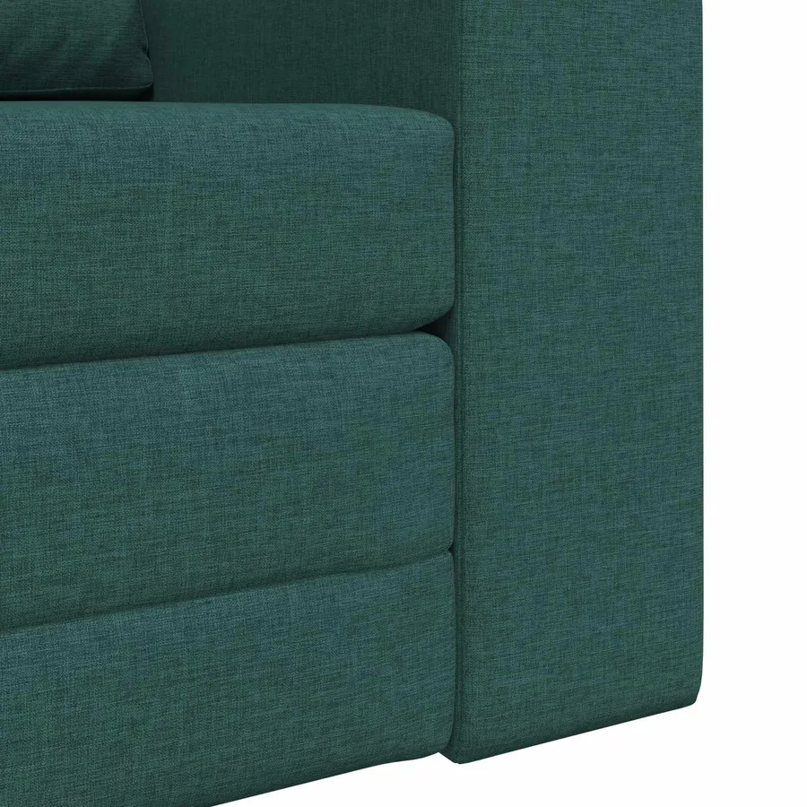 Canapé-Lit Vert foncé 98 x 71 x 83 cm tissu - 9