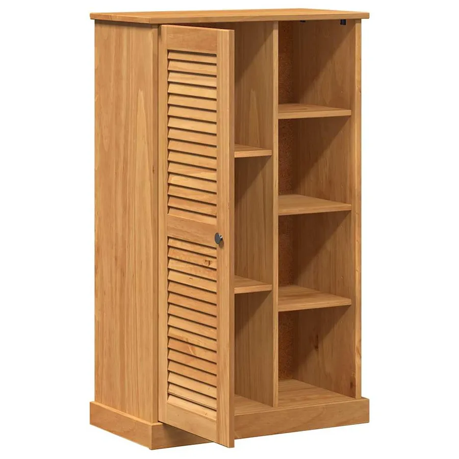 Armoire de salle de bain avec porte VIGO Marron et Marron Miel - 5