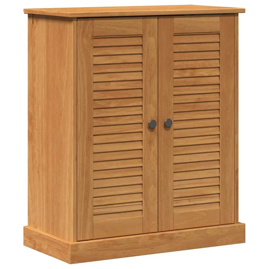 Armoire de salle de bain avec porte VIGO Marron et Marron Miel - 2
