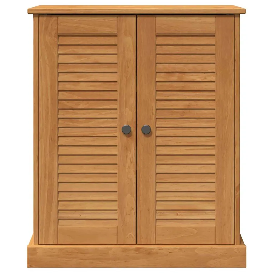Armoire de salle de bain avec porte VIGO Marron et Marron Miel - 6