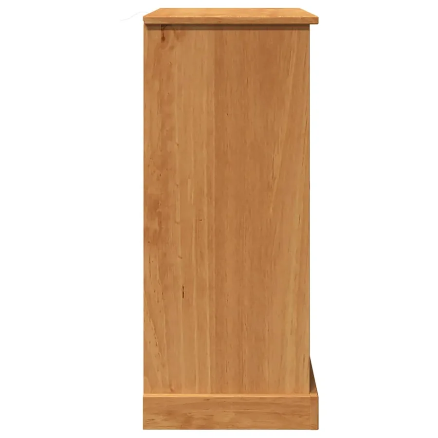 Armoire de salle de bain avec porte VIGO Marron et Marron Miel - 7
