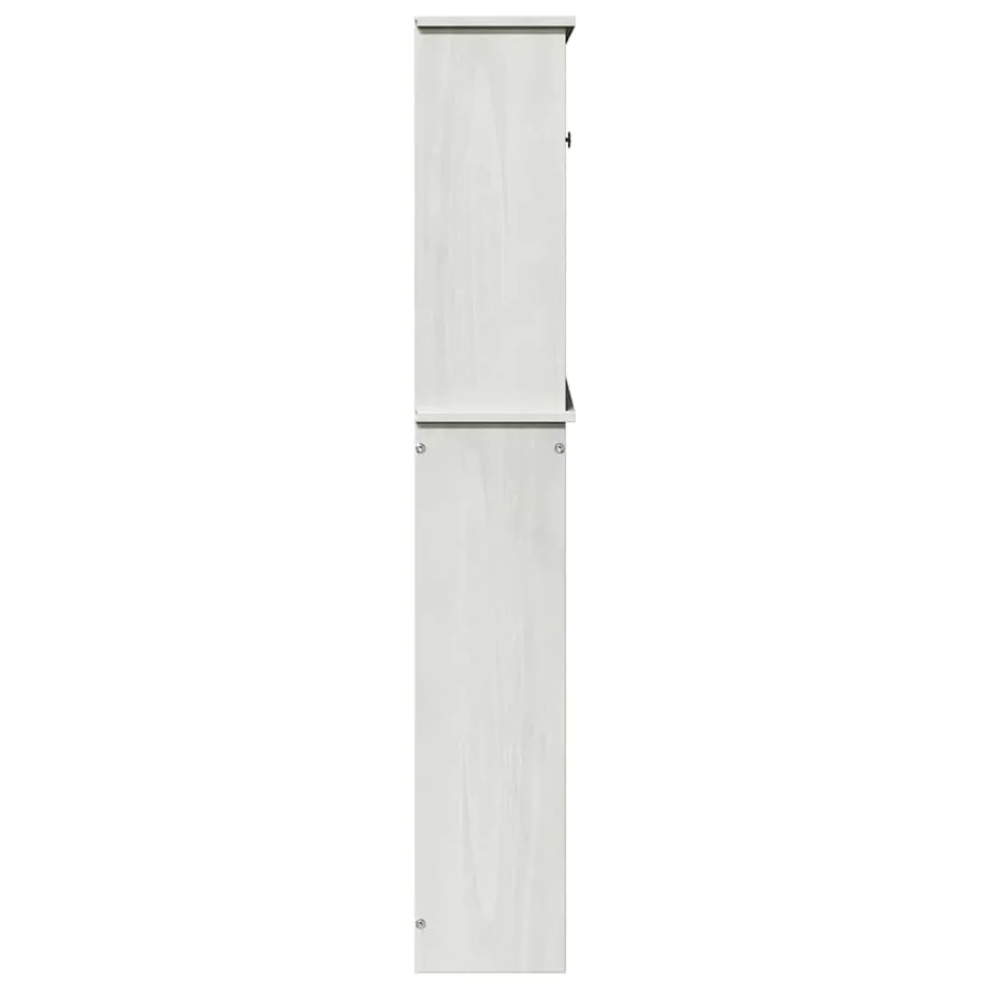 Cabinet pour lave-linge avec porte VIGO Blanc et Blanc Antique - 7