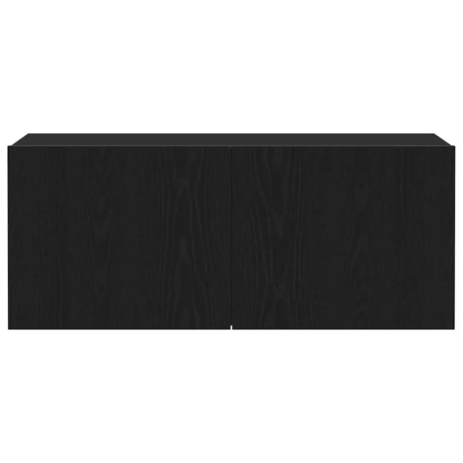 Ensemble meuble TV 100 x 30 x 41 cm Chêne noir - 6