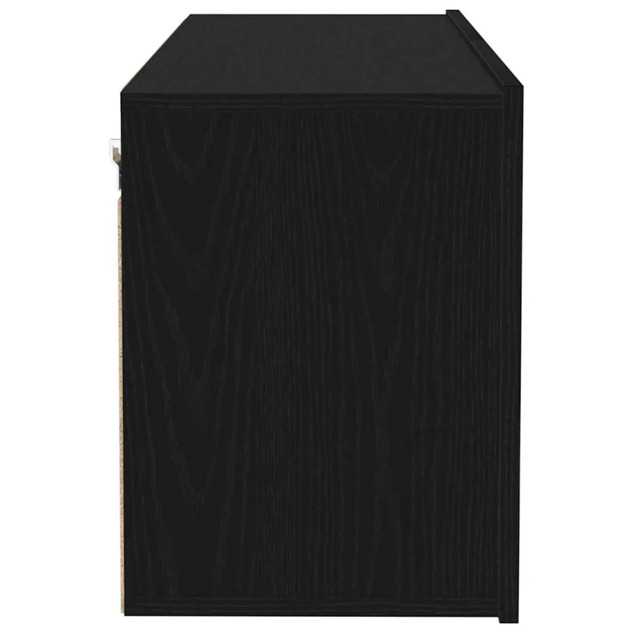 Ensemble meuble TV 100 x 30 x 41 cm Chêne noir - 7