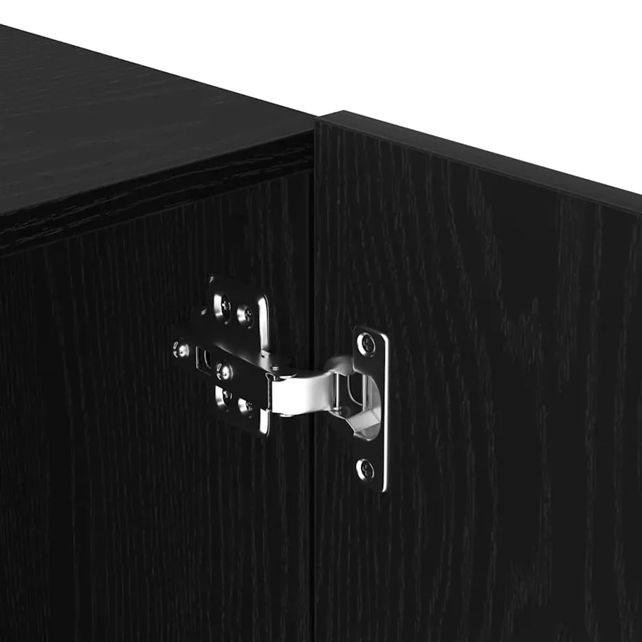 Ensemble meuble TV 100 x 30 x 41 cm Chêne noir - 9