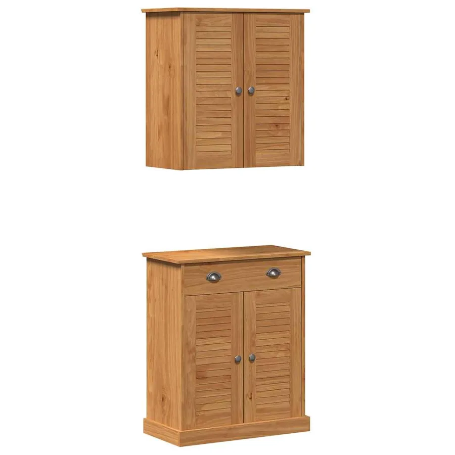 Ensemble de mobilier de salle de bain avec étagère VIGO 2 pcs - 2