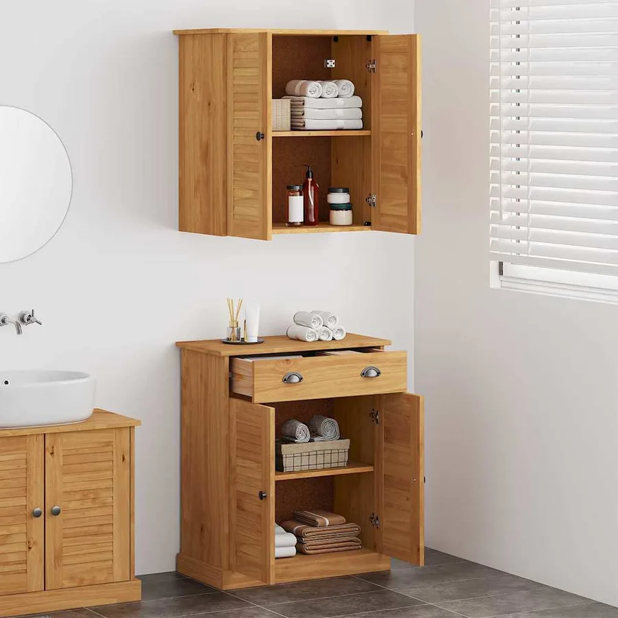 Ensemble de mobilier de salle de bain avec étagère VIGO 2 pcs - 4