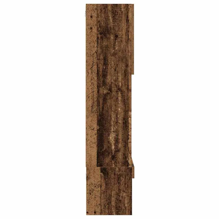 Meuble TV 4 pcs Bois ancien Bois d'ingénierie - 14