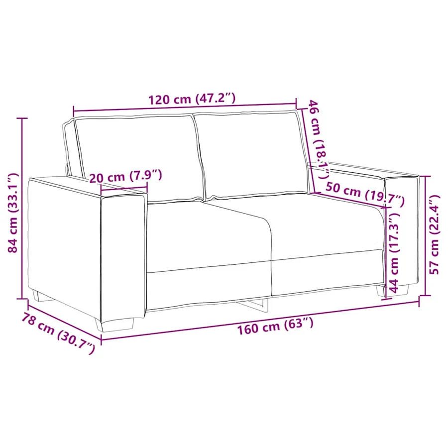 Ensemble de canapés 3 pcs avec coussins Jaune Velours - 13
