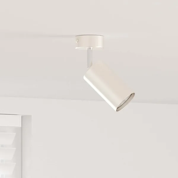 Spot de plafond avec des projecteurs Nickel 6 x 6 x 16 cm Métal