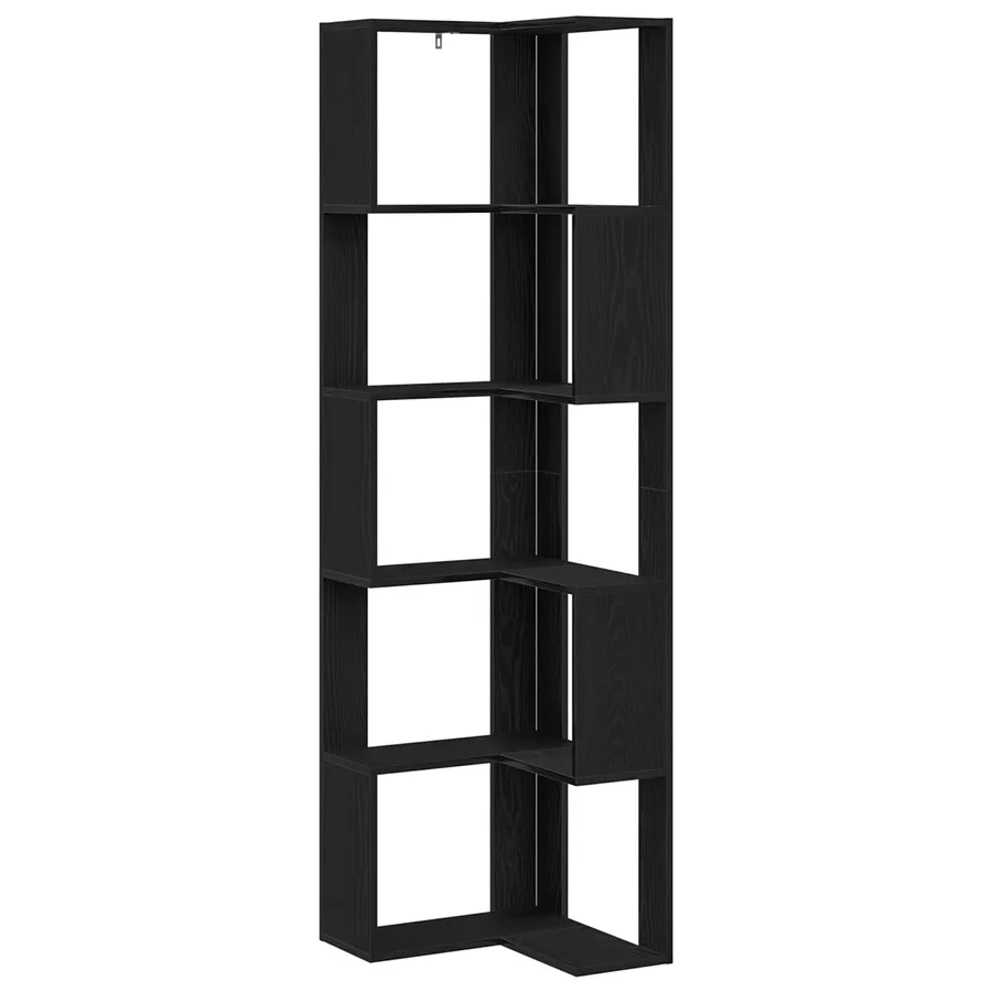 Bibliothèque Chêne noir 50 x 50 x 179 cm - 2