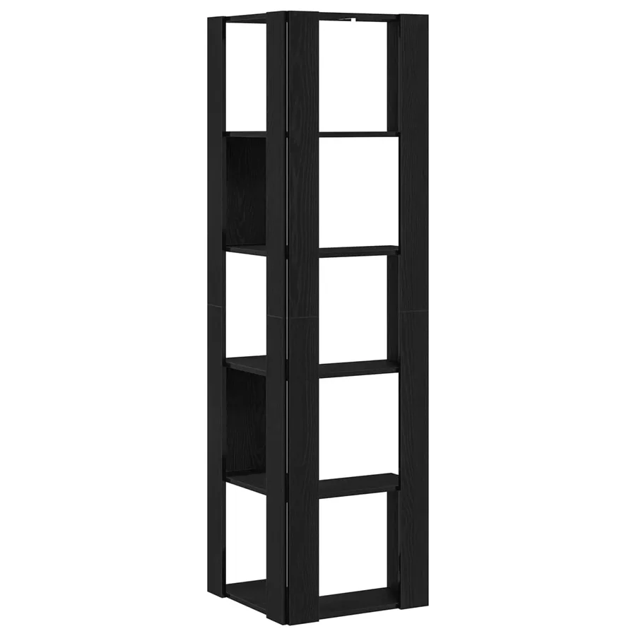 Bibliothèque Chêne noir 50 x 50 x 179 cm - 6