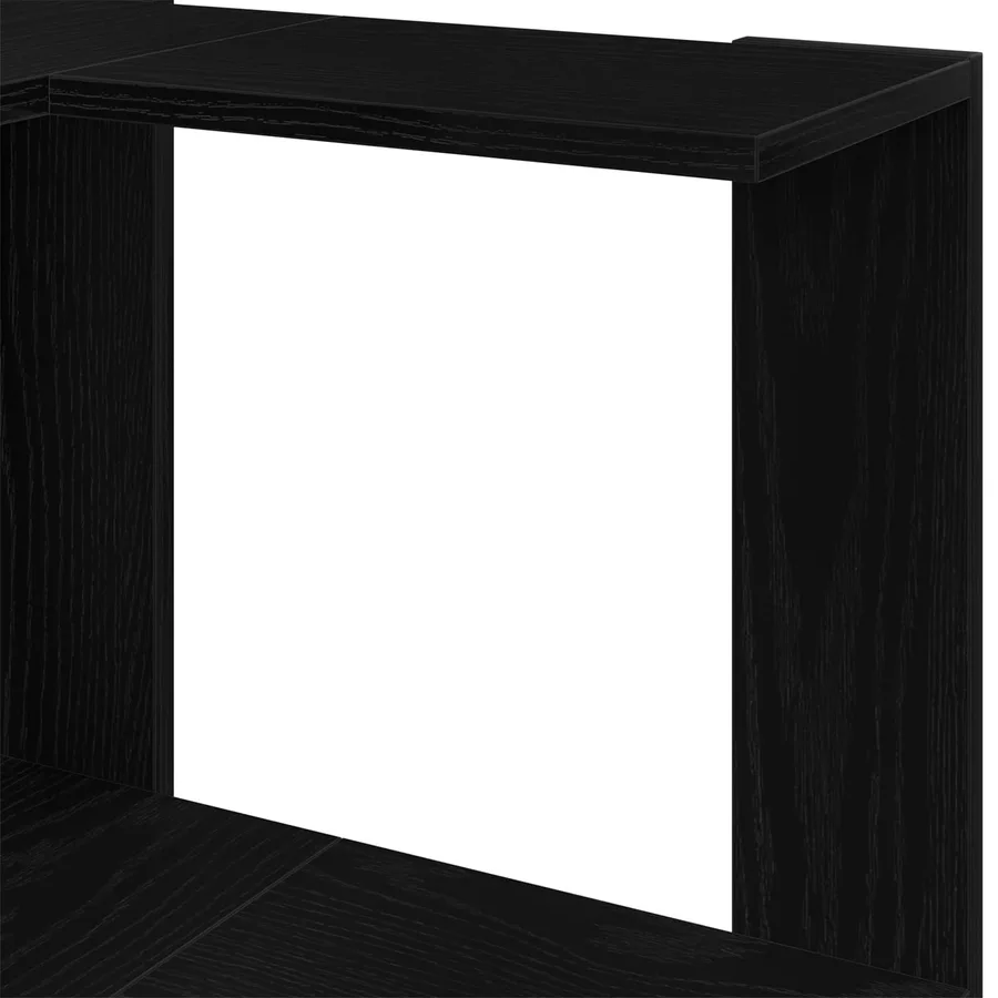 Bibliothèque Chêne noir 50 x 50 x 179 cm - 7