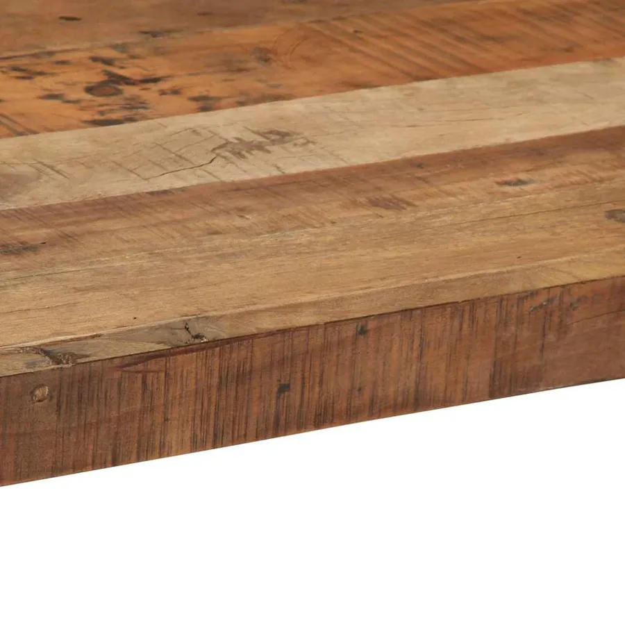 Table basse Marron 110 x 55 x 40 cm Bois Recyclé Solide - 8