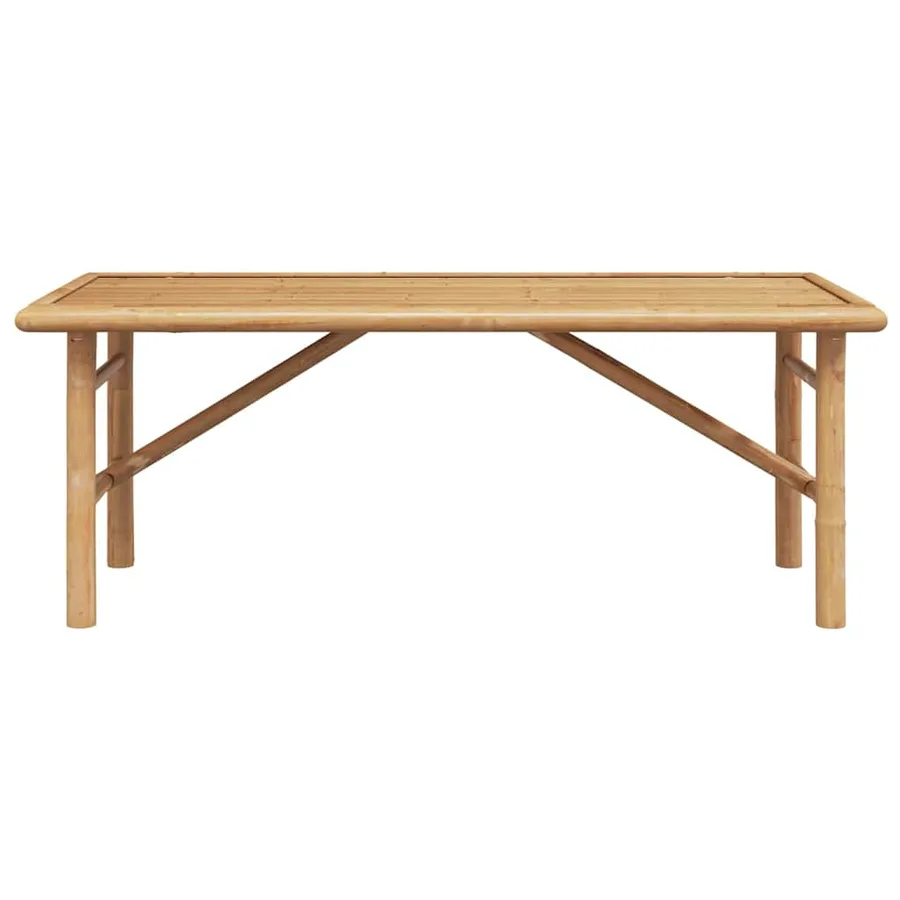 Table basse Marron 110 x 50 x 43 cm Bambou - 6
