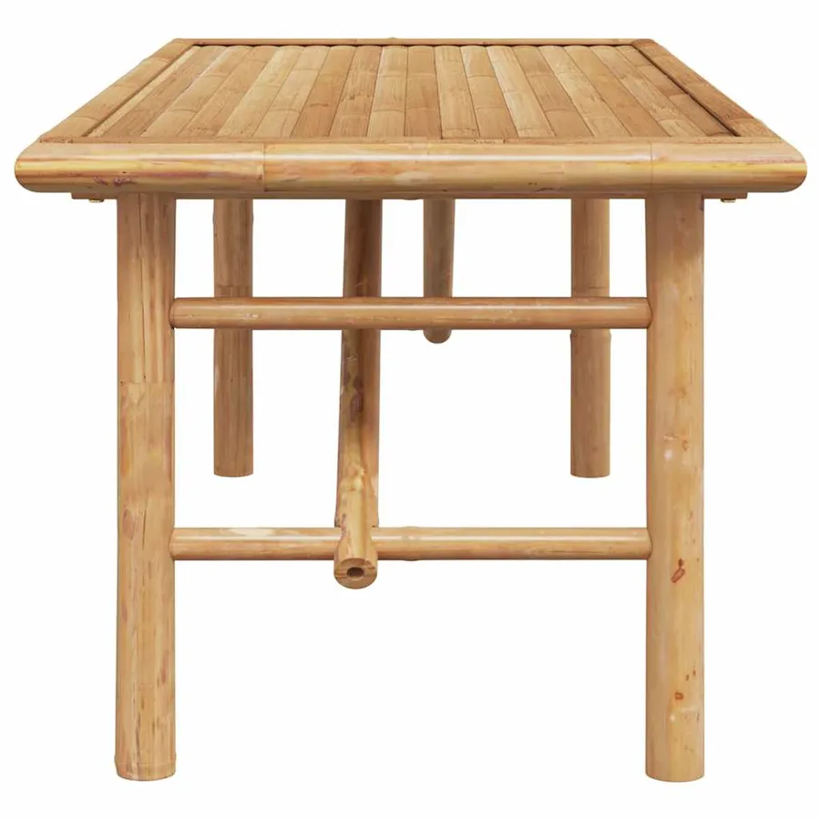 Table basse Marron 110 x 50 x 43 cm Bambou - 7