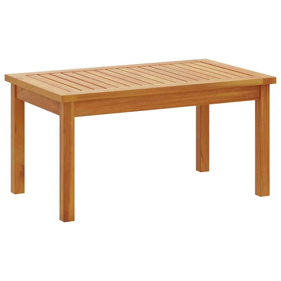 Ensemble de canapé de jardin 5 pcs Marron Bois d'Acacia Massif - 5