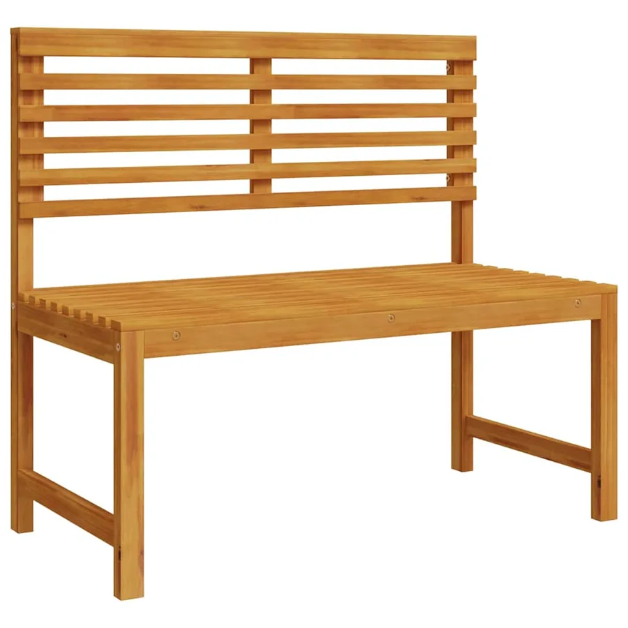 Ensemble bistro de jardin 5 pcs Marron Bois d'Acacia Massif - 6