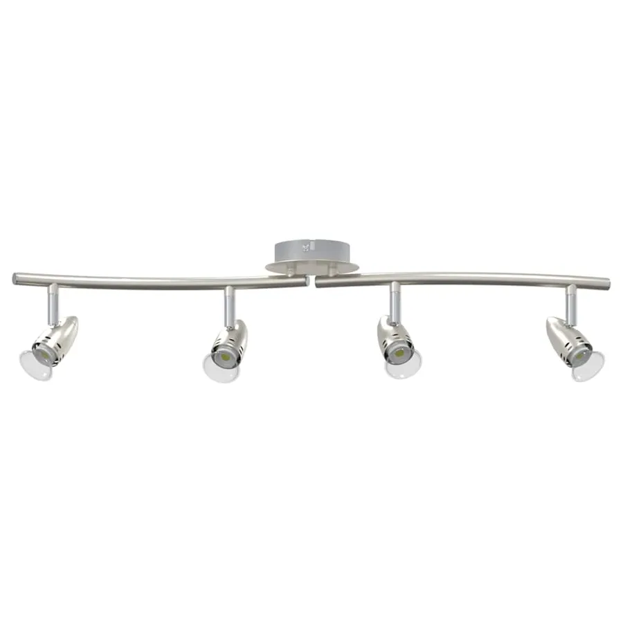 Spot de plafond Nickel 61 x 10 x 12,5 cm Métal - 3