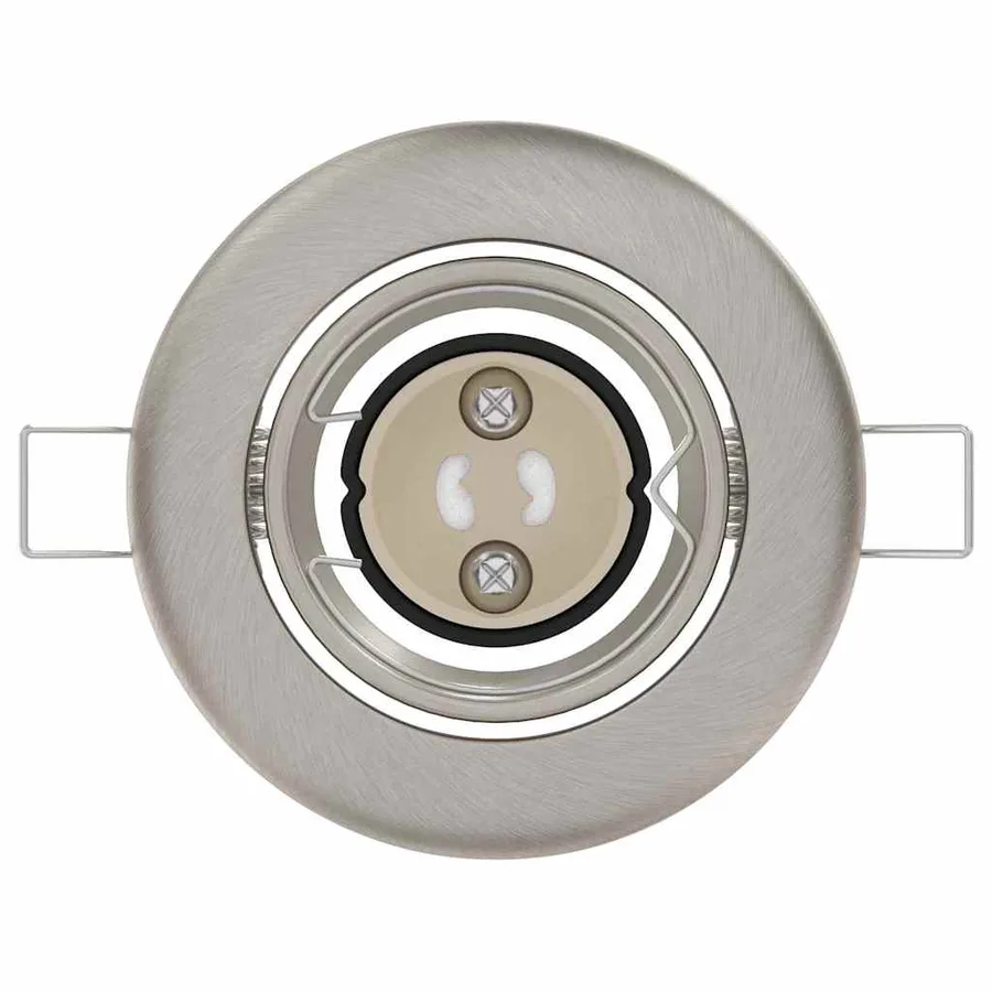 Projecteur 24 pcs Argenté 9 x 9 x 2,5 cm Métal - 6