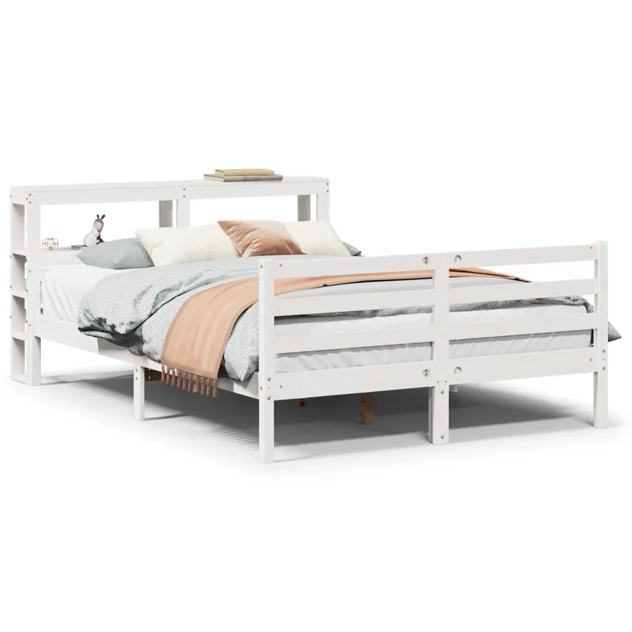 Cadre de lit avec tête de lit sans matelas 160x200 cm - 2