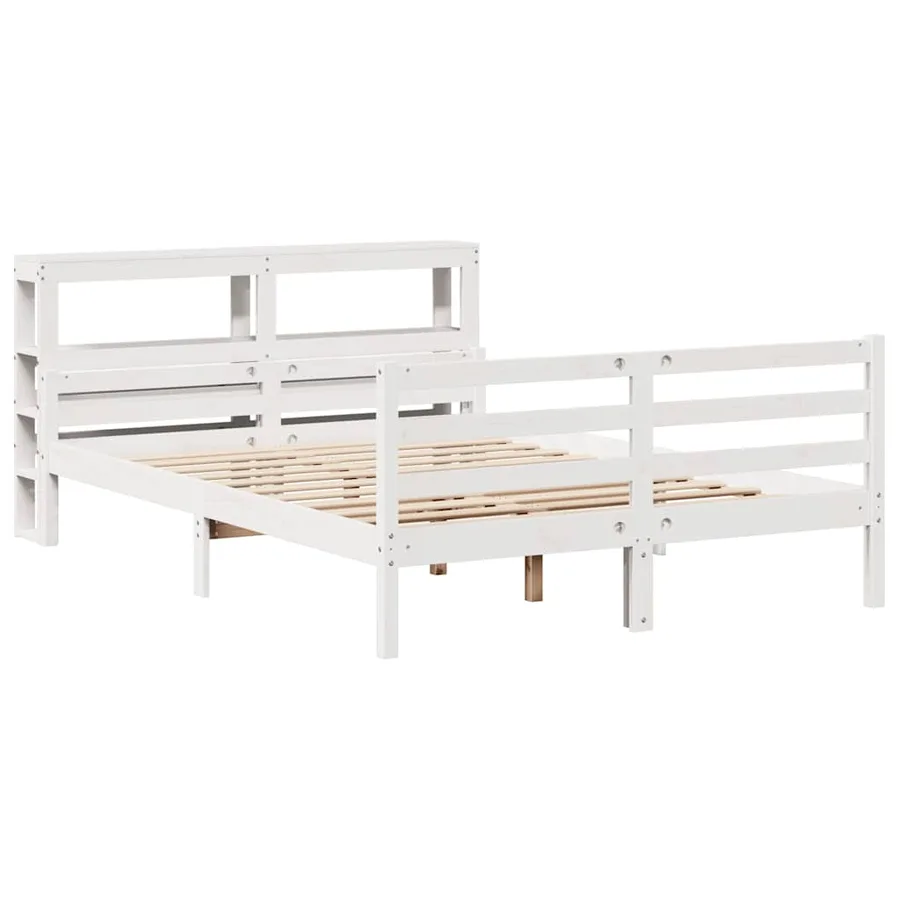 Cadre de lit avec tête de lit sans matelas 160x200 cm - 3