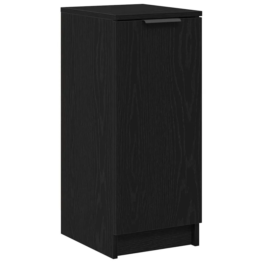 Cabinet à chaussures avec étagère Chêne noir 29,5 x 35 x 70 cm - 2