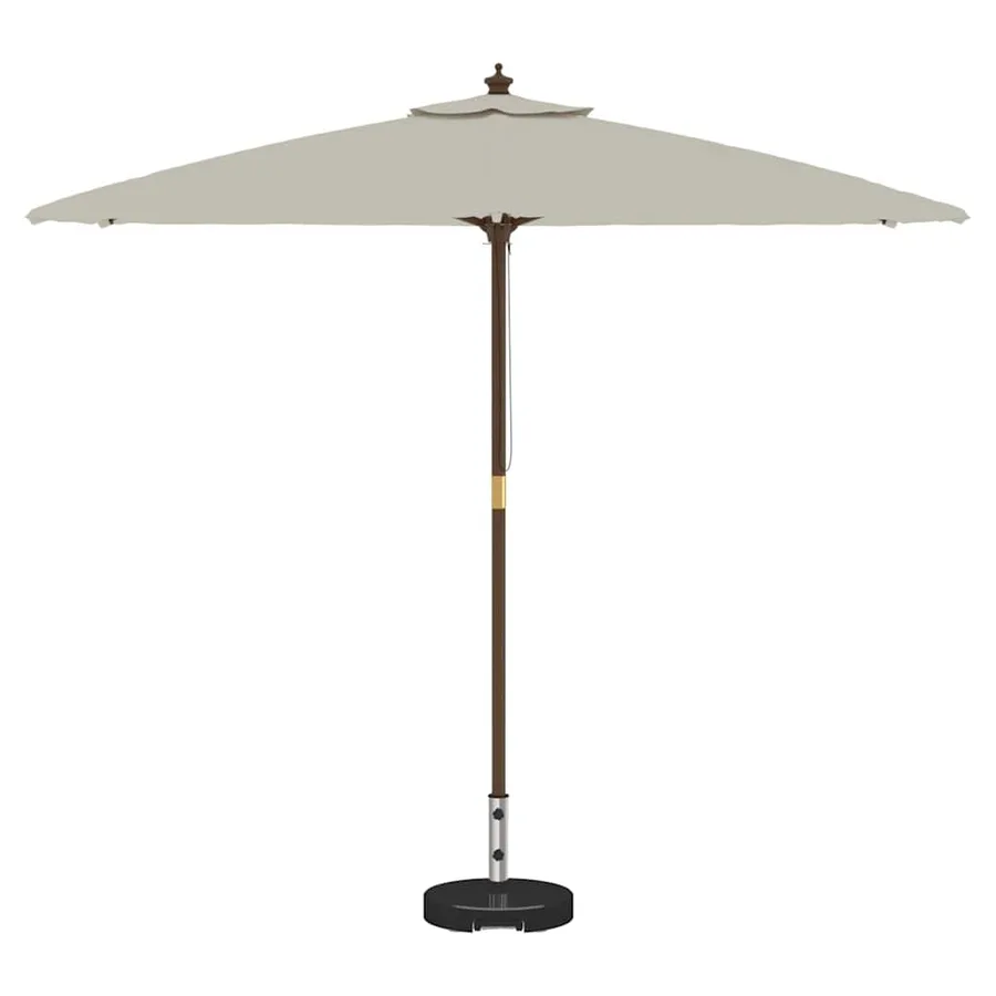 Pied de parasol Noir Ø 45 x 37,5 cm Granite - 3