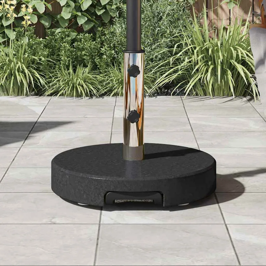 Pied de parasol Noir Ø 45 x 37,5 cm Granite - 4