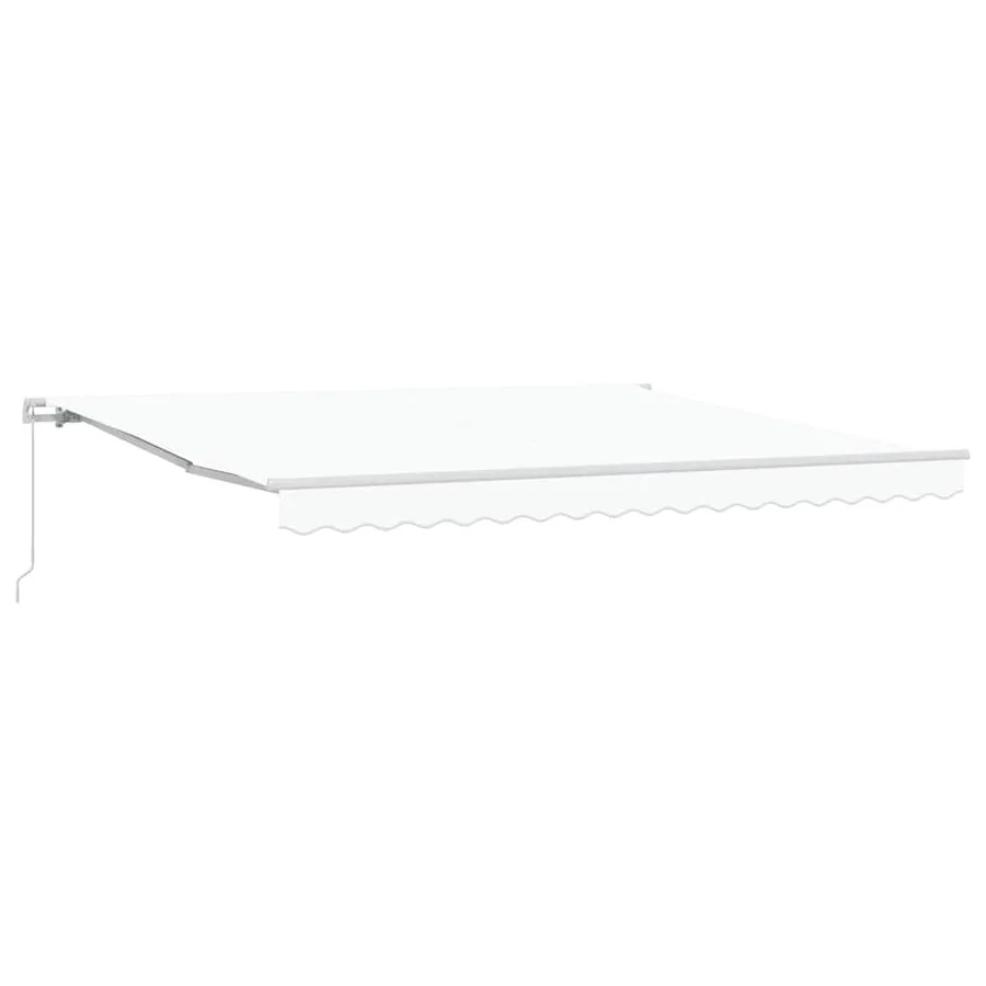 Auvent rétractable Blanc 400 x 350 x 165 cm - 2
