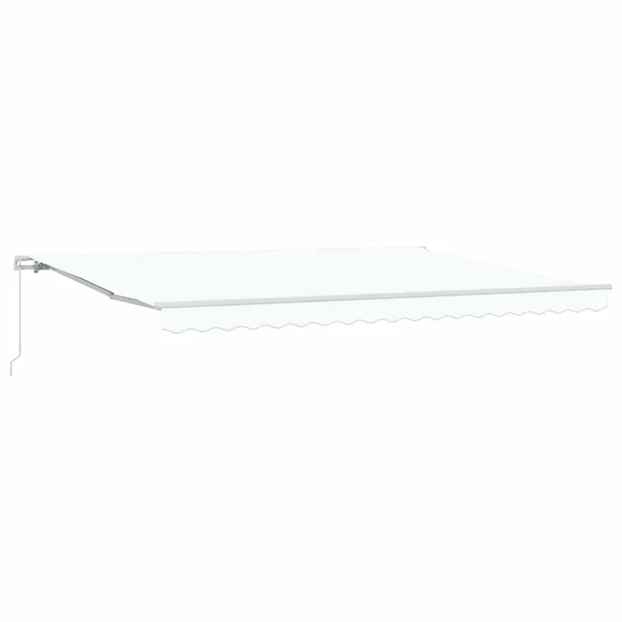 Auvent rétractable Blanc 450 x 350 x 165 cm - 2